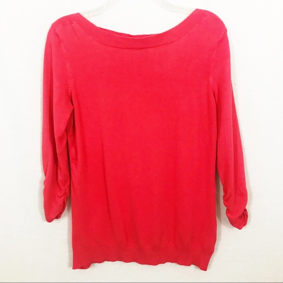 Coral 3/4 Sleeve Sweater - Picture 1 of 2